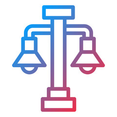 Street Light Icon Style