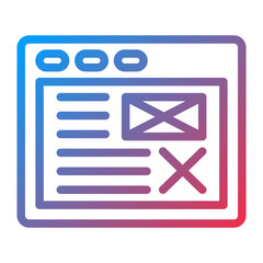 Wireframe Icon Style