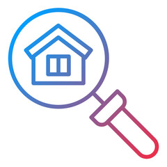 House Search Icon Style