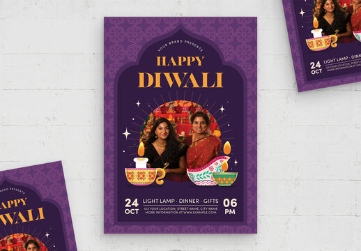 Diwali Flyer Template