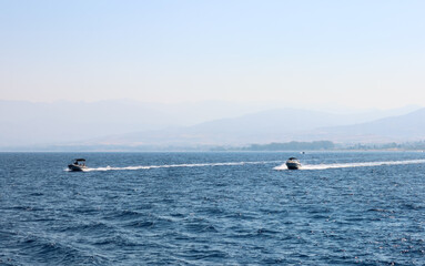 Obraz premium Boat In Cyprus