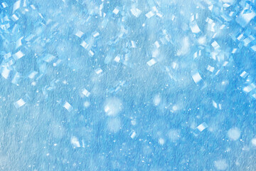 Fototapeta premium background christmas confetti snow abstract falling