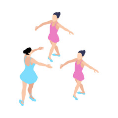 Isometric Aerobics Dance Composition