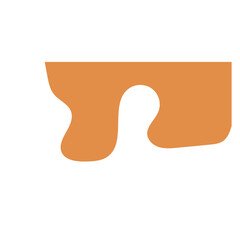 abstract blob line vector element