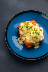 delicious breakfast in the restaurant
