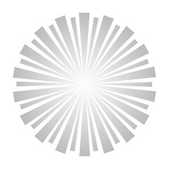 screen overlay sunburst illustration
