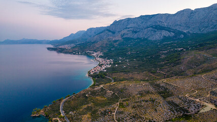Beautiful Remote Bay On Makarska Riviera- Podrace, Makarska, Dalmatia, Croatia