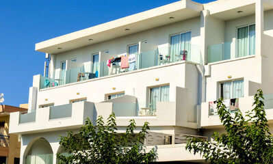 Fototapeta premium European Hotel Resort View