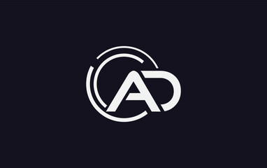 Technology and tech connect circle logo design vector with alphabet brand and business flat icon design © Nasir Stock