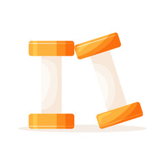 Dumbbell gym fitness equipment