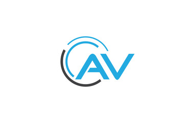 Technology and tech connect circle logo design vector with alphabet brand and business flat icon design © Nasir Stock