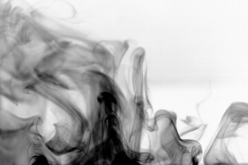 black smoke isolated transparent png