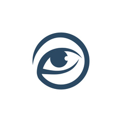 Simple Circle Eye Logo Icon Ideas