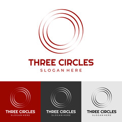 Circle logo for apparel