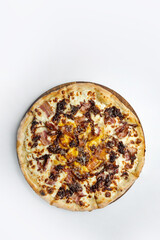 delicious pizza in an Italian restaurant
