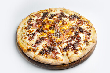 delicious pizza in an Italian restaurant
