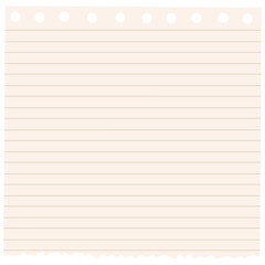 Square Lined Memo Note Paper