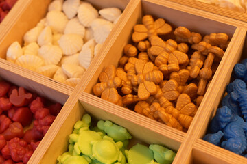 A variety of handmade soaps 