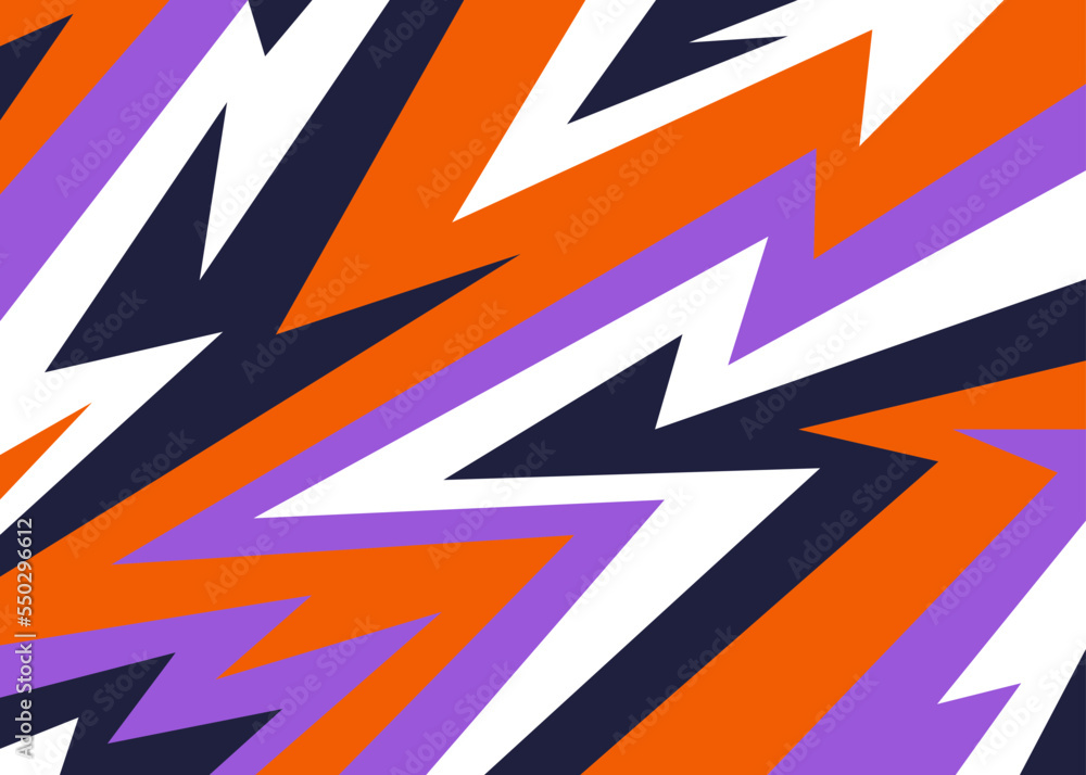 Poster abstract background with colorful arrow pattern