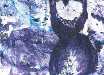 Colored background, paint stains