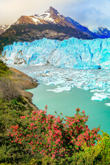 Dramatic Perito Moreno Glacier and lake, Lake Argentina, Patagonia, El Calafate