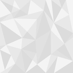 Obraz premium Gray square low polygonal textured background