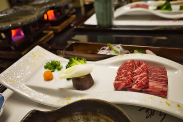鬼怒川温泉旅館の食事