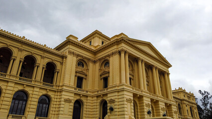 Ipiranga Museum Facade in São Paulo, Brazil