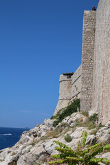 Naklejka premium Dubrovnik old castle