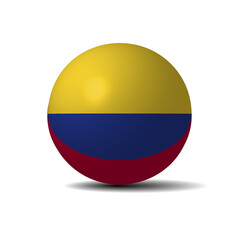 Fototapeta premium different countries flags in beautiful ball shape or design