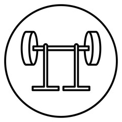  barbell icon