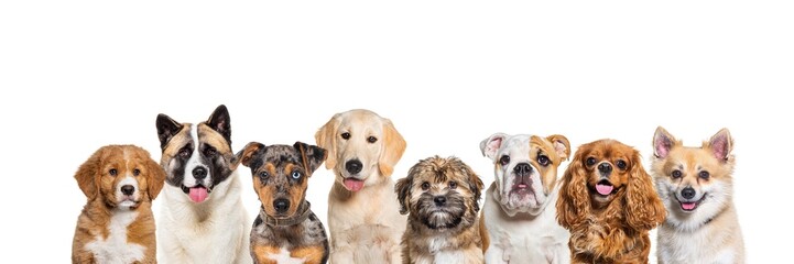 Six months old red merle and odd-eyed puppy Jack russell terrier, isolated on white