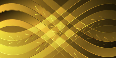 gold abstract gradient background for social media wallpaper. Abstract golden smooth wave background