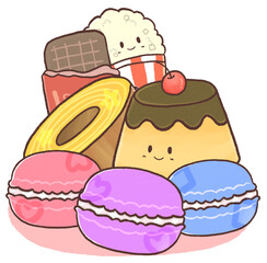 	R:もっとメルヘンなケーキ屋さん☆マカロン壁紙③