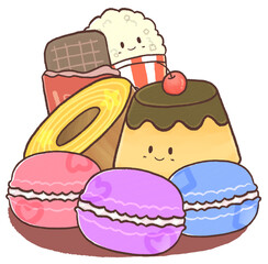 	R:もっとメルヘンなケーキ屋さん☆マカロン壁紙④