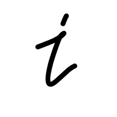 Lettering Vector rounded font alphabet