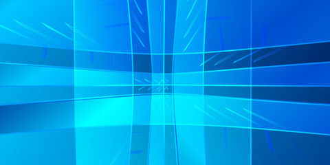 Obraz premium Light blue abstract background geometry shine and layer element vector for presentation design. Suit for business, corporate.