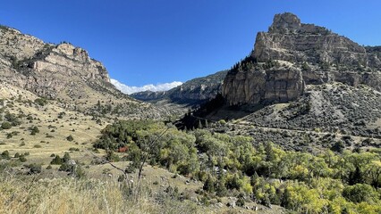Tensleep Canyon at Bighorn National Forest