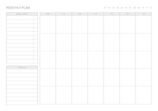 Blank Calendar Grid Images – Browse 9,356 Stock Photos, Vectors, and Video  | Adobe Stock