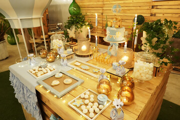 Birthday sweets decoration for boy