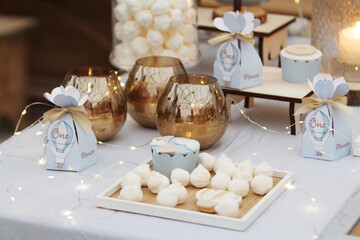 Birthday sweets decoration for boy