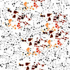 Abstract breeze spots watercolor seamless pattern. Digital paper for packaging, wallpaper, print , poster, cover