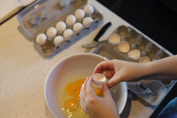 Making eggs