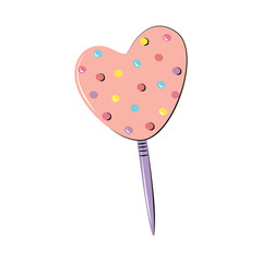heart in a stick