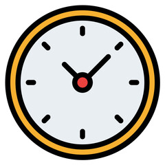 clock time school study time icon