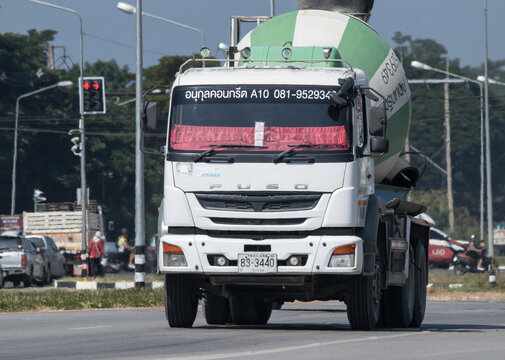 Cement truck of Anukul Concrete company.