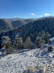 Hiking In Colorado With Mountain Views