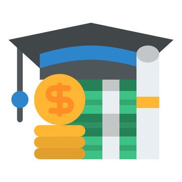 Education Fee Fee Payment School Icon