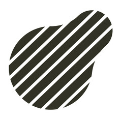 black hatching pattern element