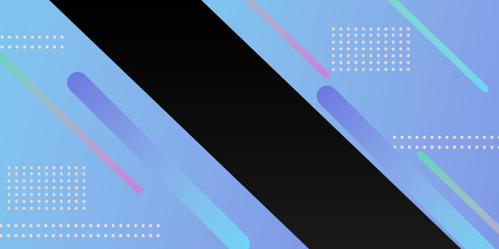 Fluid Abstract Design on Blue gradient background. geometric soft blue background